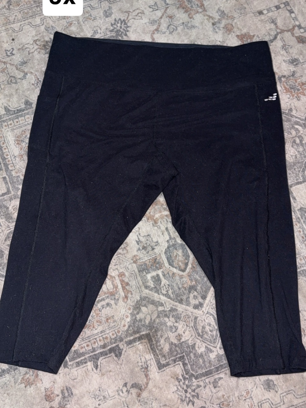 Black Active Capri Leggings